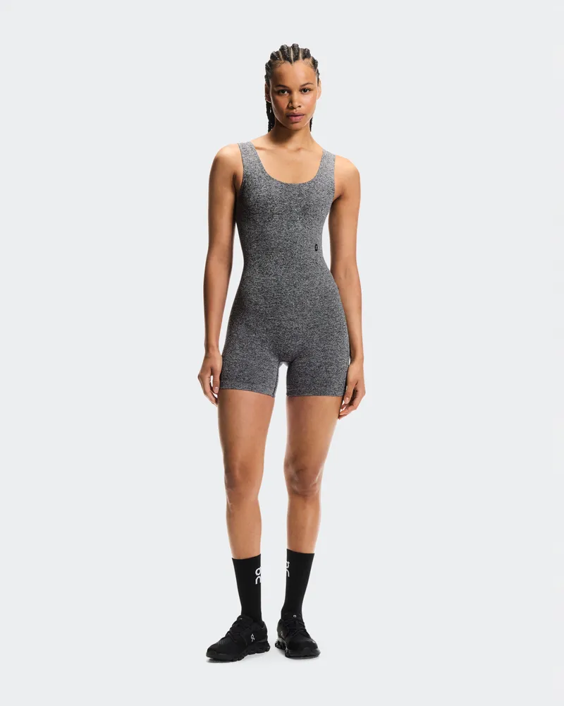 ON Studio Knit Bodysuit Graphite