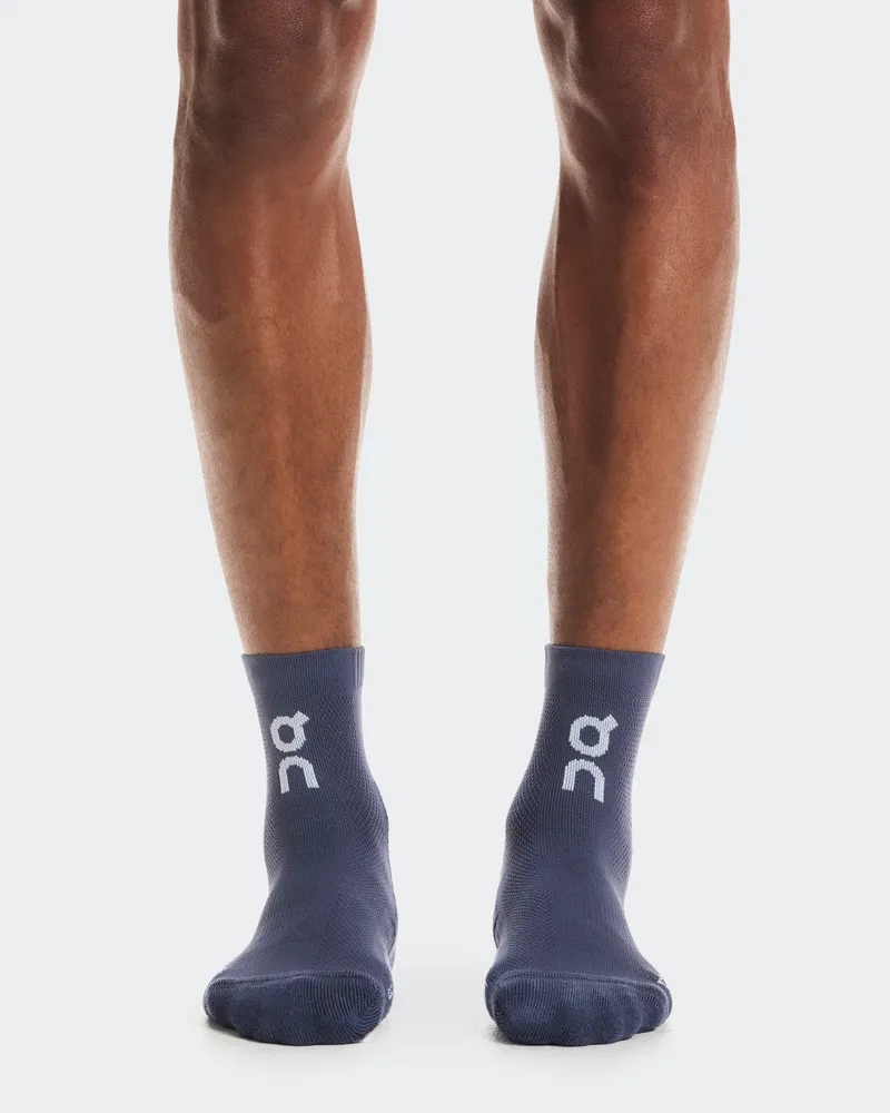 ON Core Run Sock Mid 2P Blue