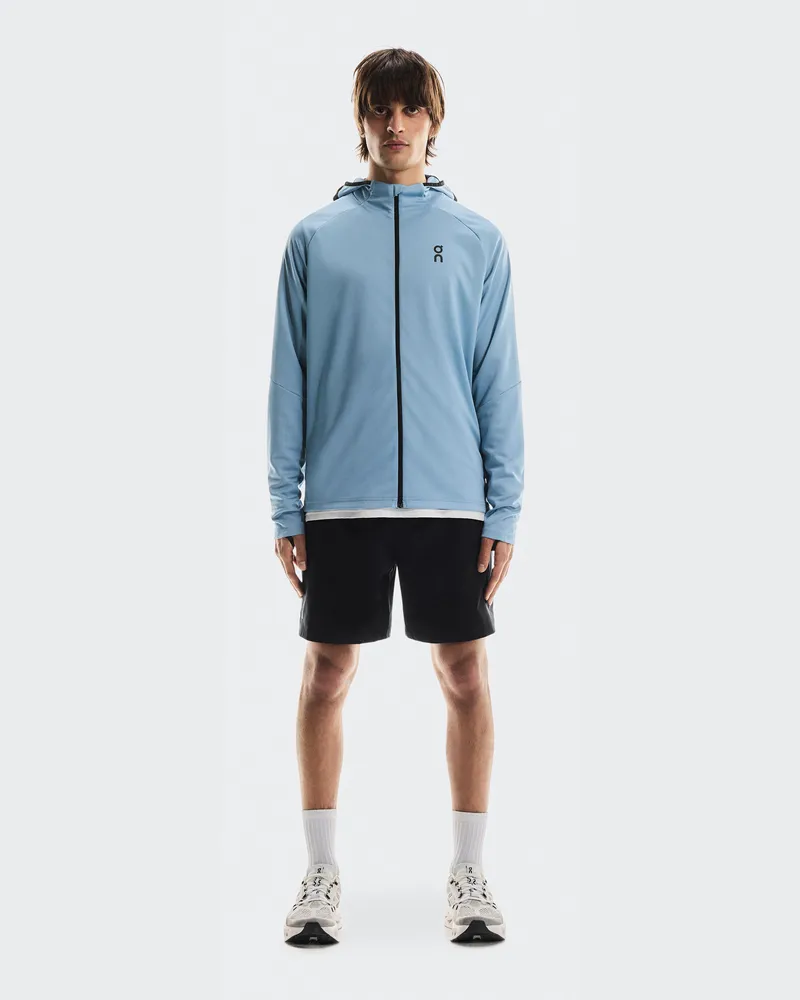 ON Climate Zip Hoodie Blue