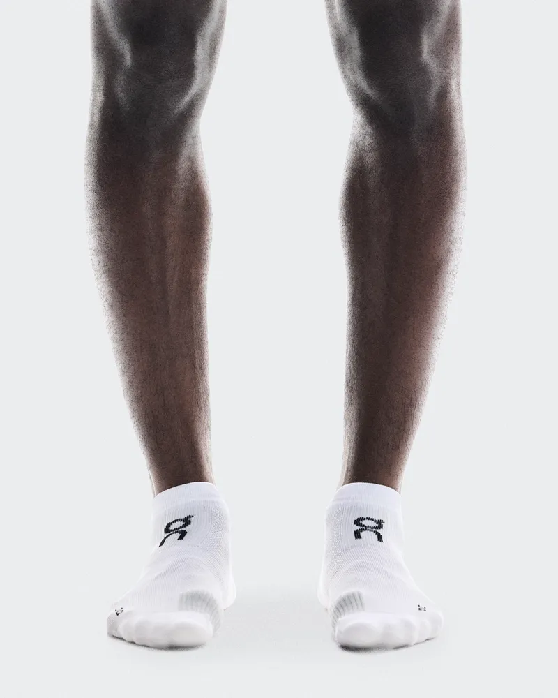 ON Performance Run Sock Low White