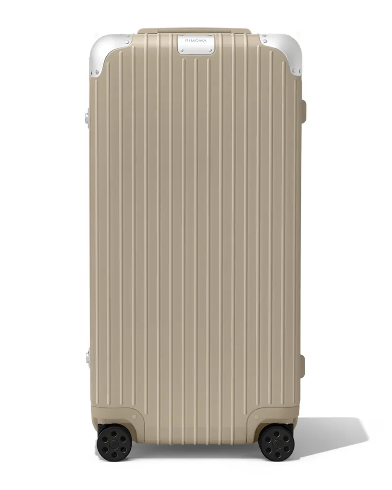 Rimowa Hybrid Trunk Plus Großer Koffer in Stone Beige - Polycarbonat Stone