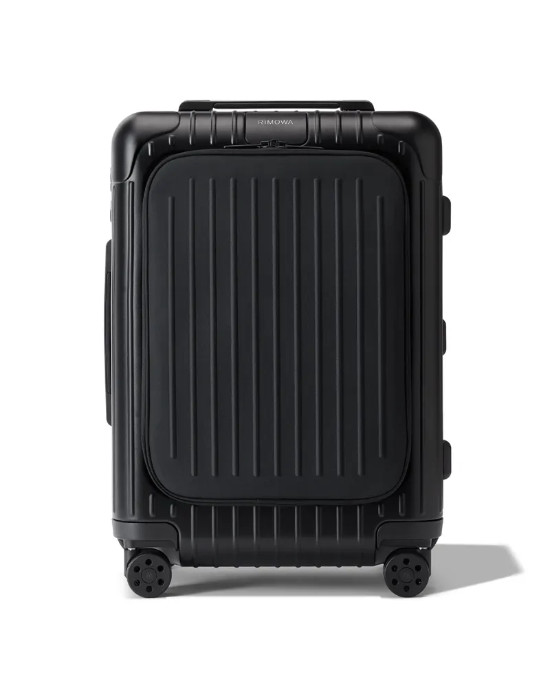 Rimowa Essential Sleeve Cabin Plus Kabinenkoffer in Schwarz matt - Polycarbonat Schwarz