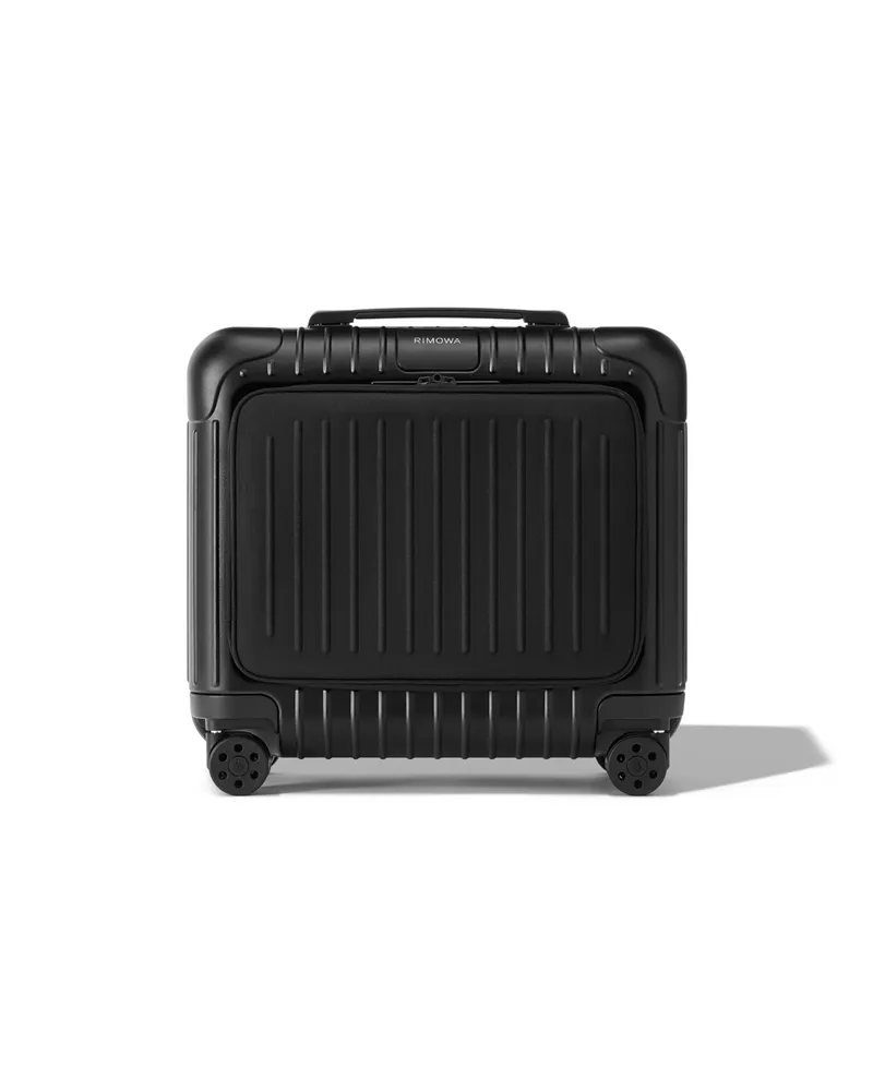 Rimowa Essential Sleeve Cabin Plus Kabinenkoffer in Schwarz matt - Polycarbonat Schwarz
