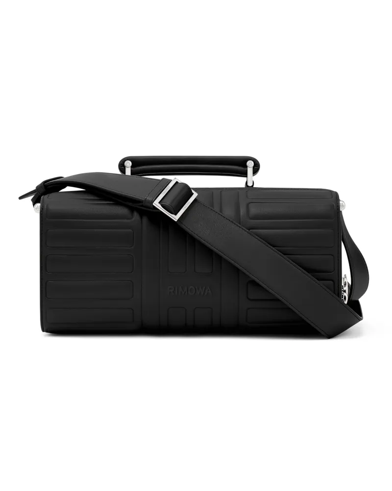 Rimowa Groove - Leder Umhängetasche Large in Schwarz Schwarz
