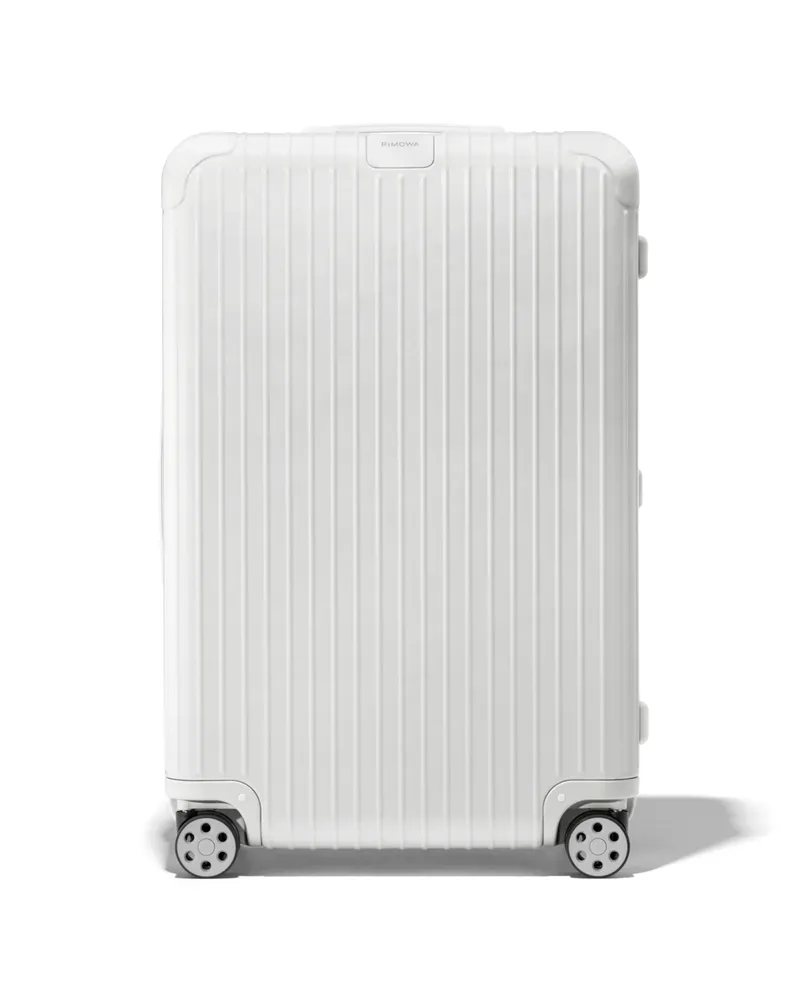 Rimowa Essential Trunk Plus Großer Koffer in Weiß - Polycarbonat Weiß