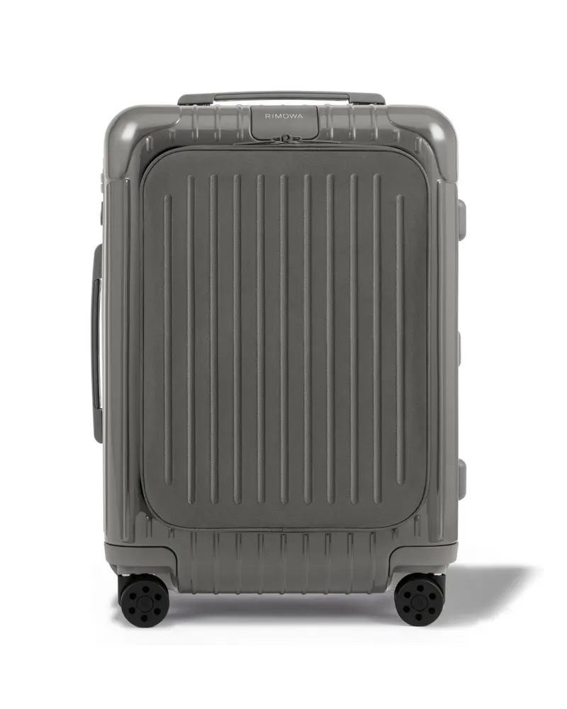 Rimowa Essential Sleeve Cabin Kabinenkoffer in Schieferglanz - Polycarbonat Schieferglanz