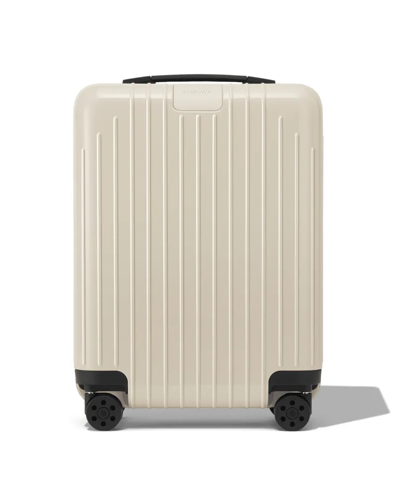 Rimowa Essential Lite Cabin U Koffer in Elfenbeinbeige glänzend - Polycarbonat Elfenbeinbeige