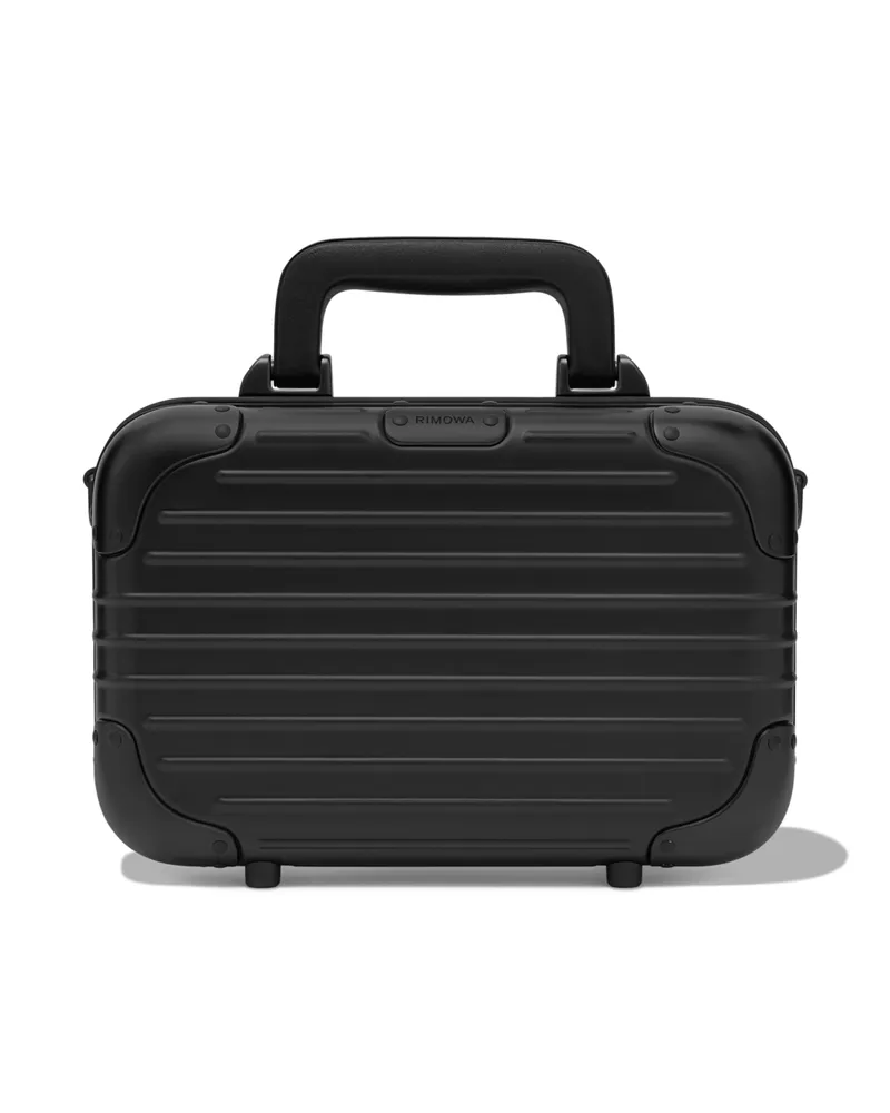 Rimowa Original Bag - Aluminium Umhängetasche in Schwarz Schwarz