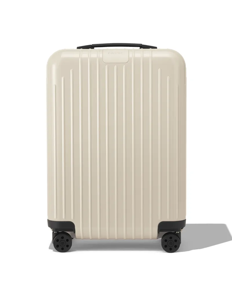 Rimowa Essential Lite Cabin Kabinenkoffer in Elfenbeinbeige glänzend - Polycarbonat Elfenbeinbeige