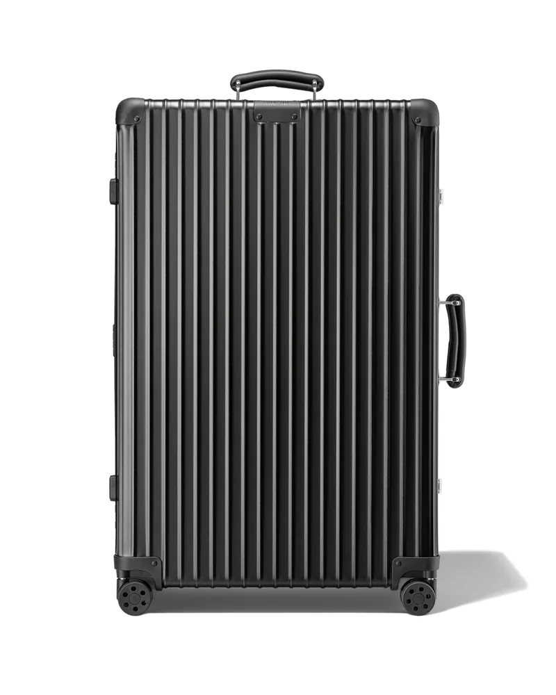 Rimowa Classic Check-In L Koffer in Schwarz - Aluminium Schwarz