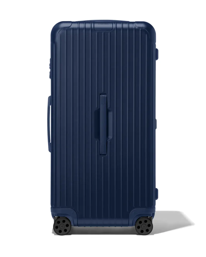 Rimowa Essential Trunk Plus Großer Koffer in Blau Matt - Polycarbonat Blau