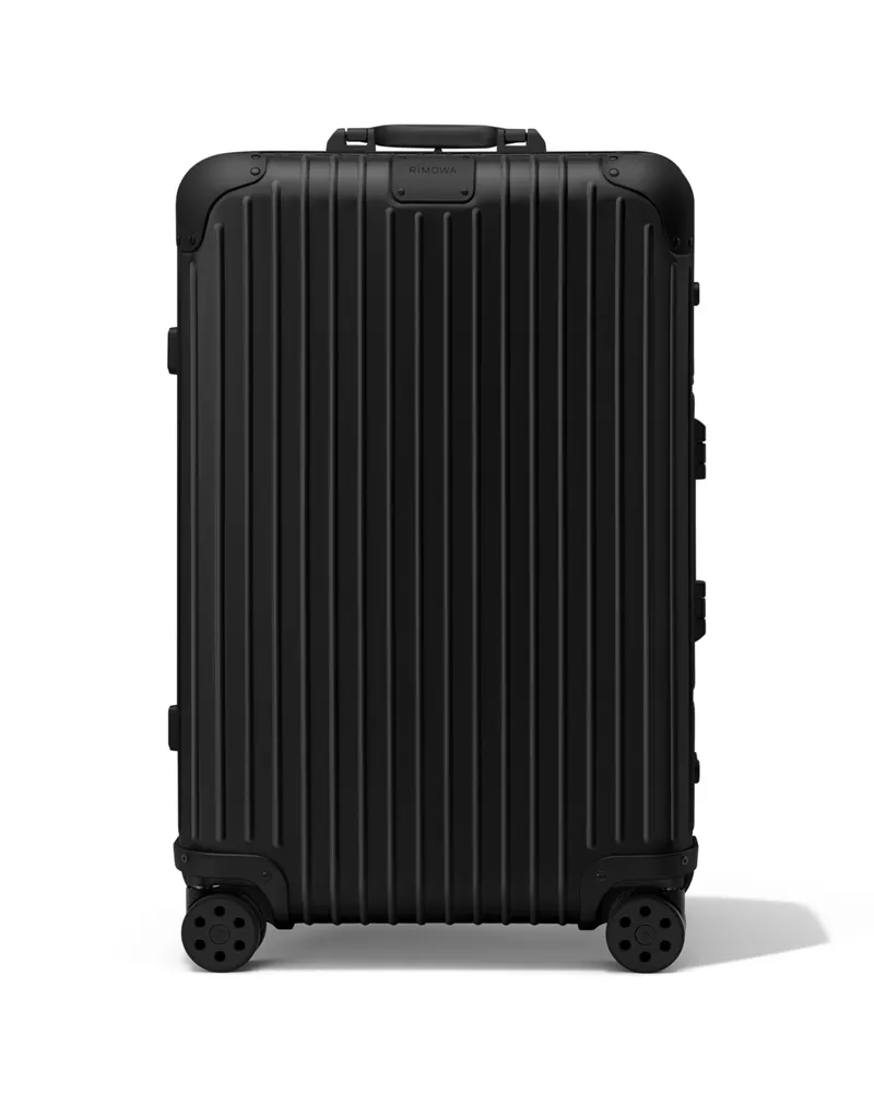Rimowa Original Check-In M Koffer in Schwarz - Aluminium Schwarz