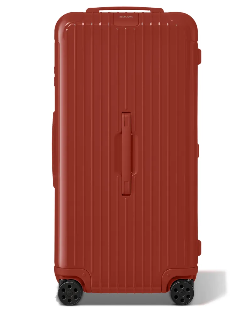 Rimowa Essential Trunk Plus Großer Koffer in Terracotta Rot - Polycarbonat Terracotta