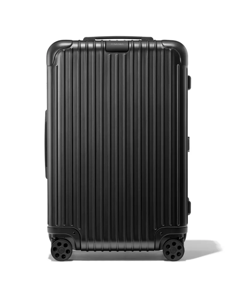 Rimowa Essential Trunk Plus Großer Koffer in Schwarz matt Schwarz