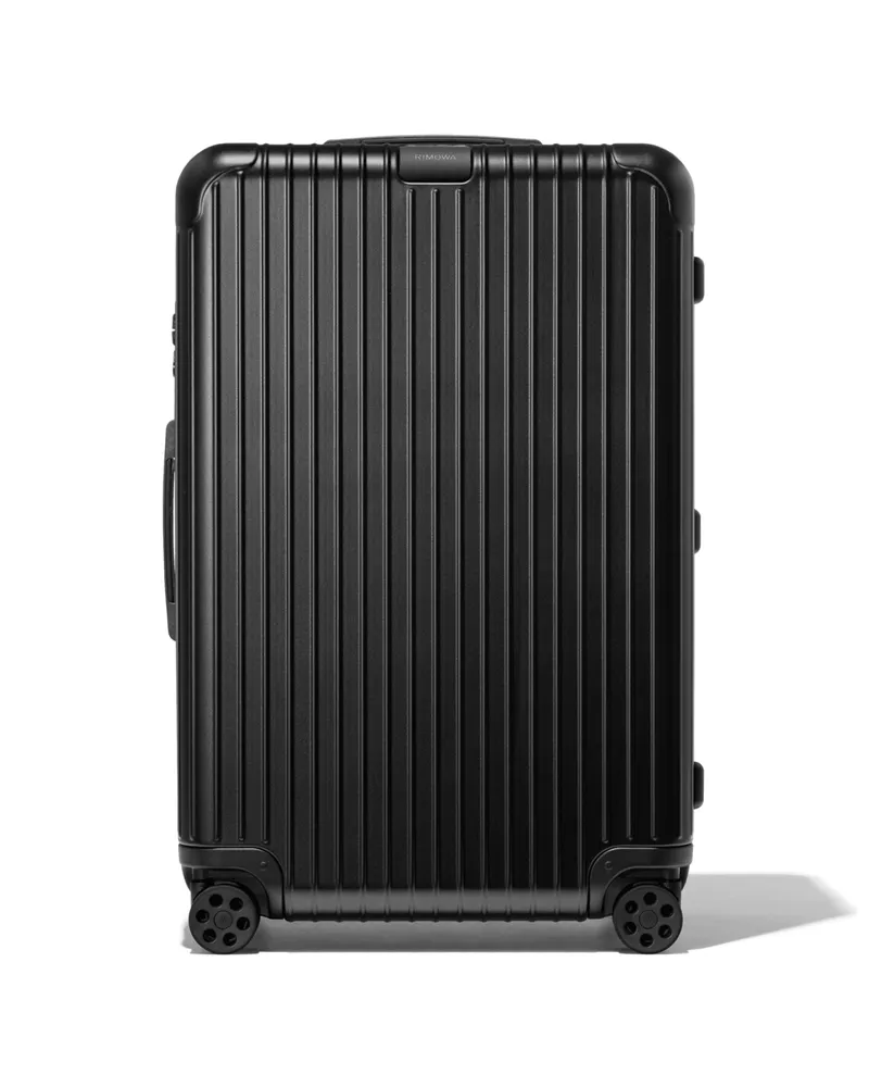 Rimowa Essential Trunk Plus Großer Koffer in Schwarz matt Schwarz