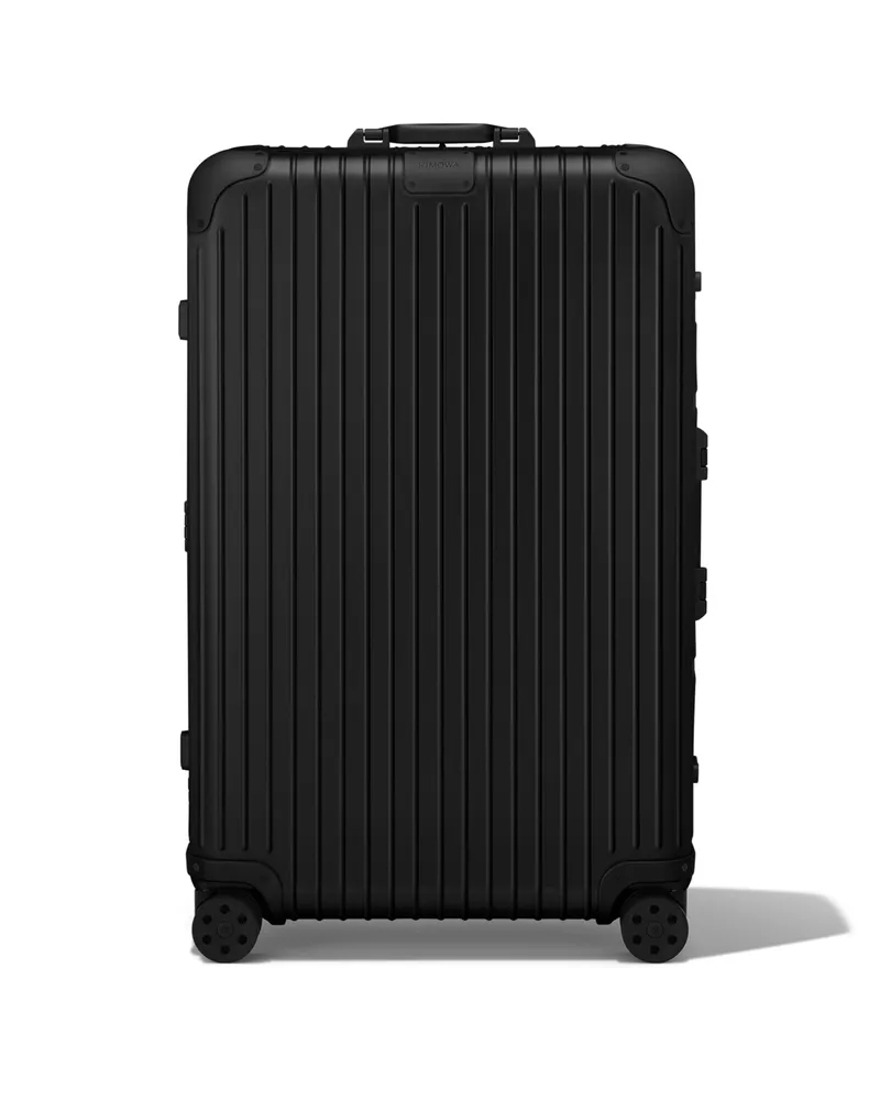 Rimowa Original Check-In L Koffer in Schwarz - Aluminium Schwarz