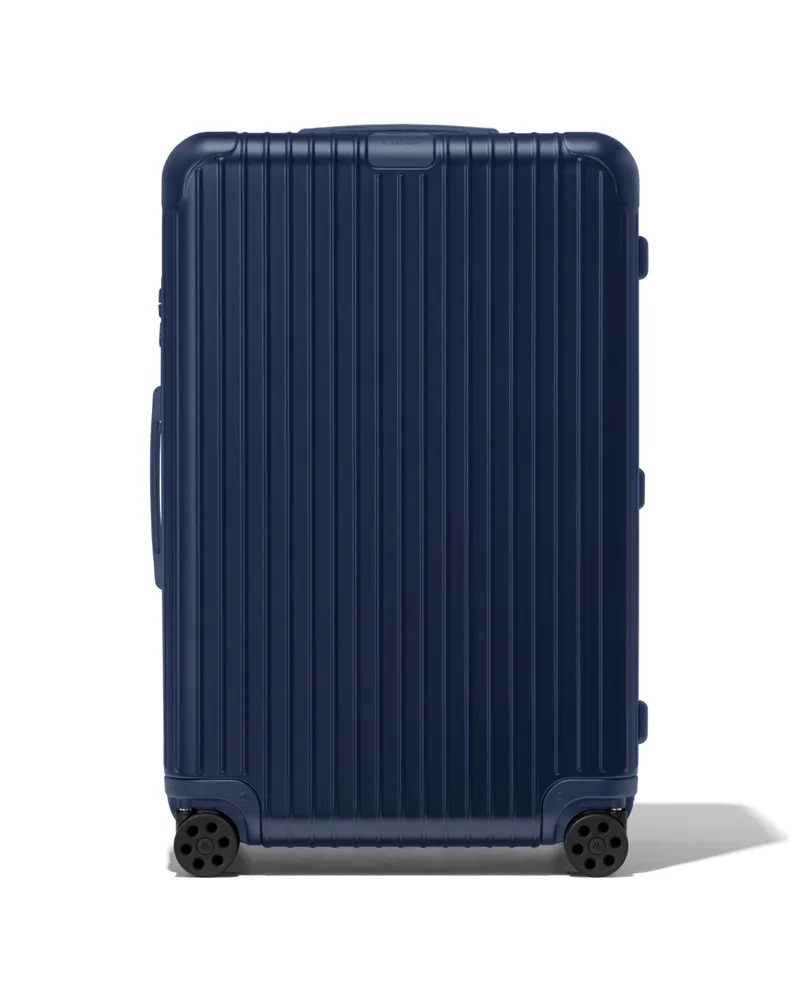 Rimowa Essential Trunk Plus Großer Koffer in Blau Matt - Polycarbonat Blau
