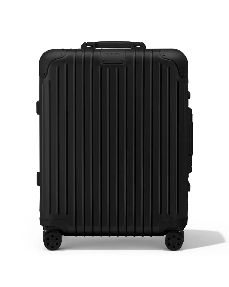Rimowa Original Cabin Plus Kabinenkoffer in Schwarz - Aluminium Schwarz