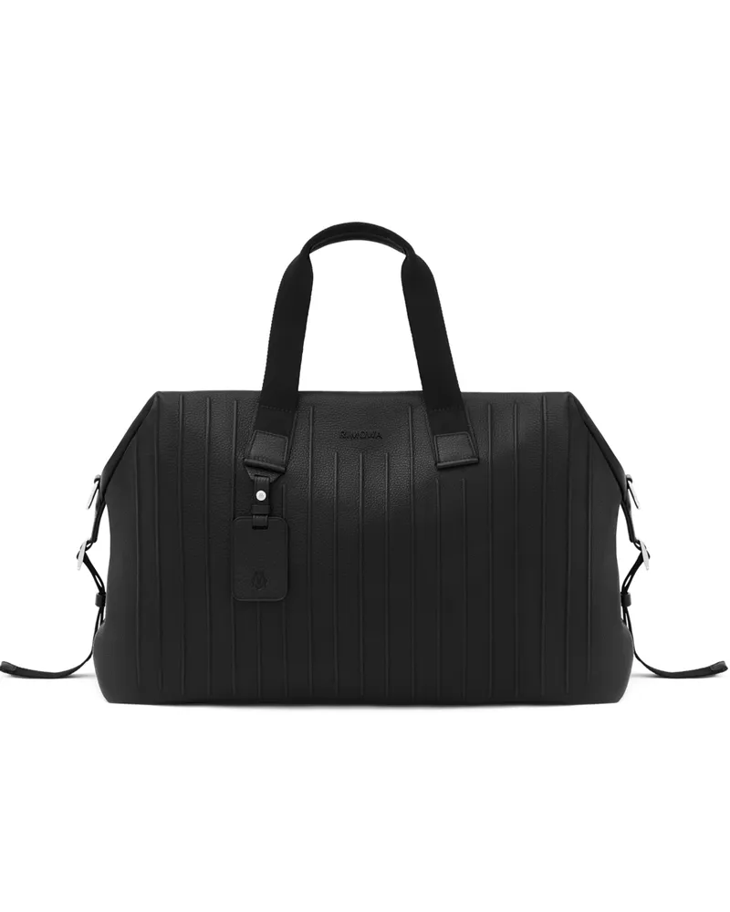 Rimowa Never Still - Leder Große Reisetasche in Schwarz Schwarz