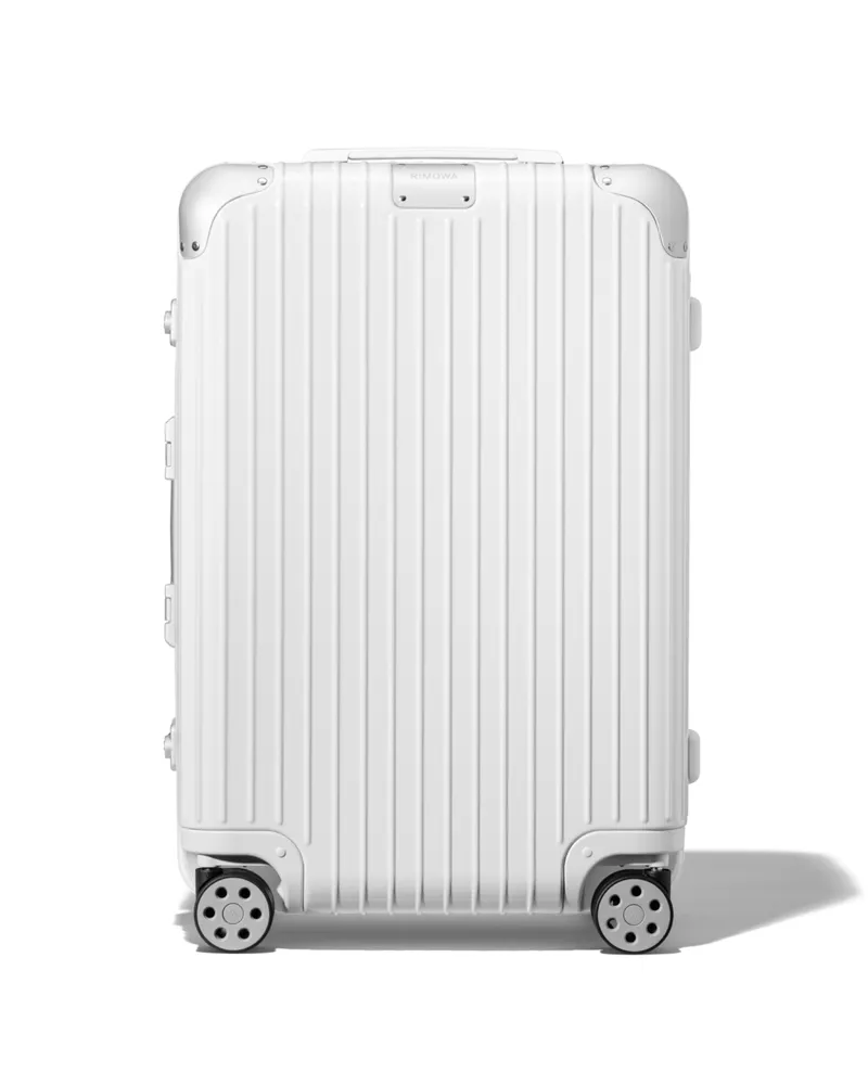 Rimowa Hybrid Trunk Plus Großer Koffer in Weiß - Polycarbonat Weiß