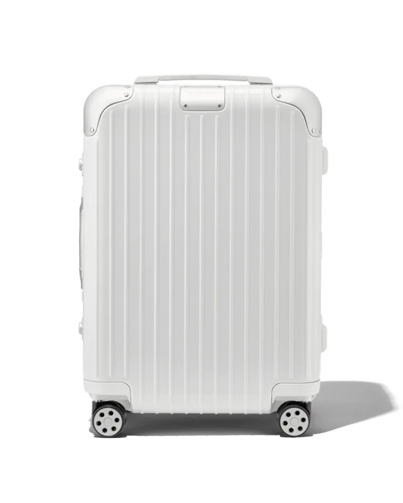 Rimowa Hybrid Trunk Plus Großer Koffer in Weiß - Polycarbonat Weiß