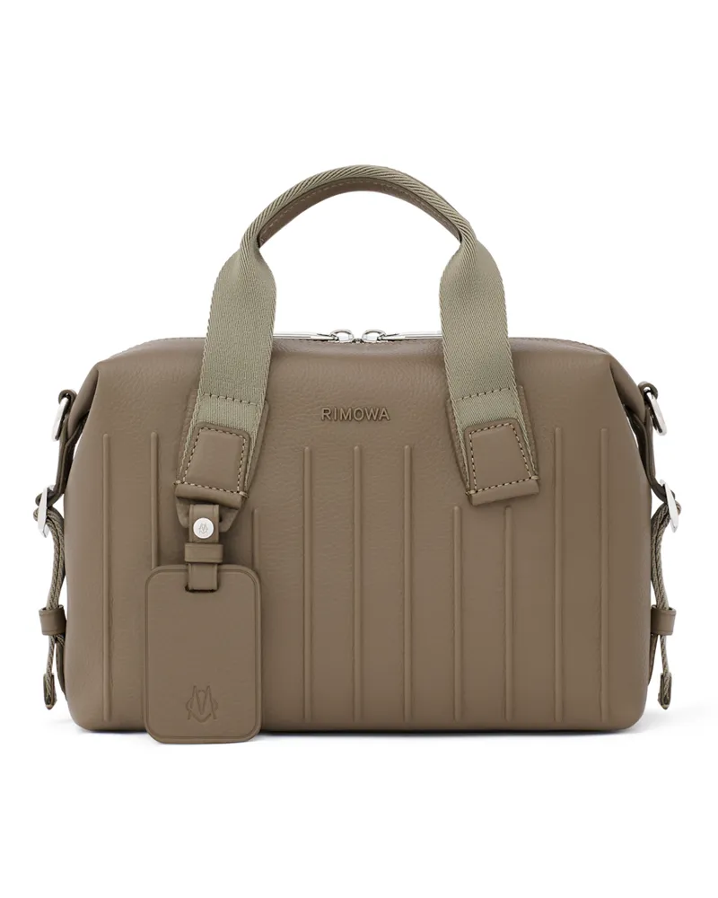 Rimowa Never Still - Leder Umhängetasche Klein in Mocha Braun Mocha