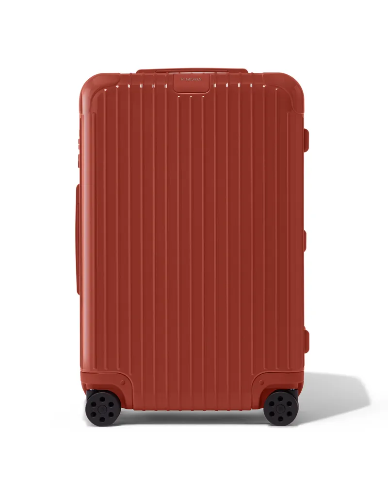 Rimowa Essential Check-In M Koffer in Terracotta Rot - Polycarbonat Terracotta