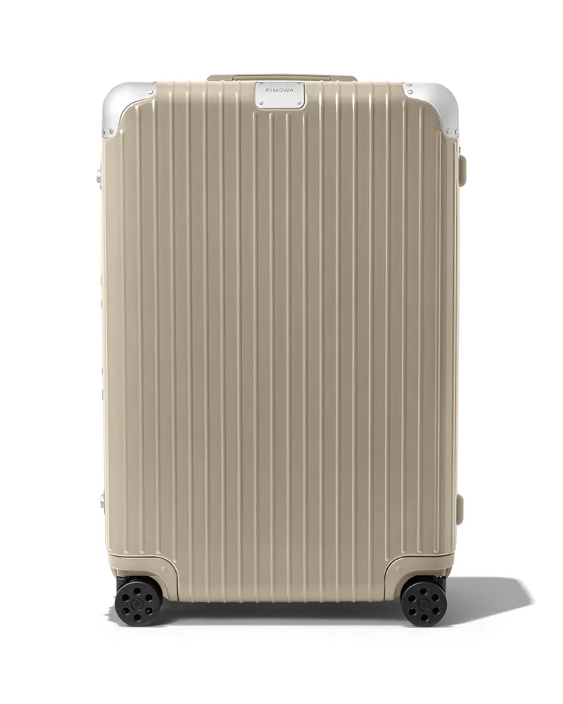 Rimowa Hybrid Check-In L Koffer in Stone Beige - Polycarbonat Stone