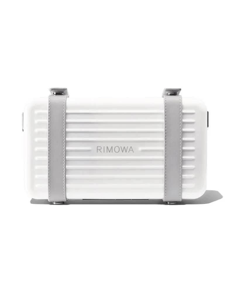 Rimowa Personal - Polycarbonat Umhängetasche in Weiß Weiß