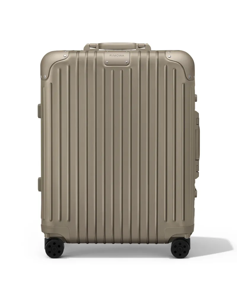 Rimowa Original Cabin Plus Kabinenkoffer in Titan - Aluminium Titan