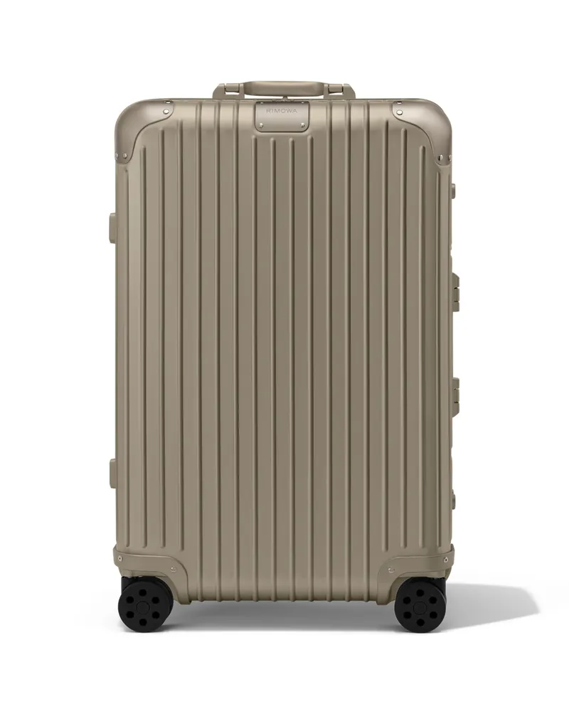 Rimowa Original Check-In M Koffer in Titan - Aluminium Titan