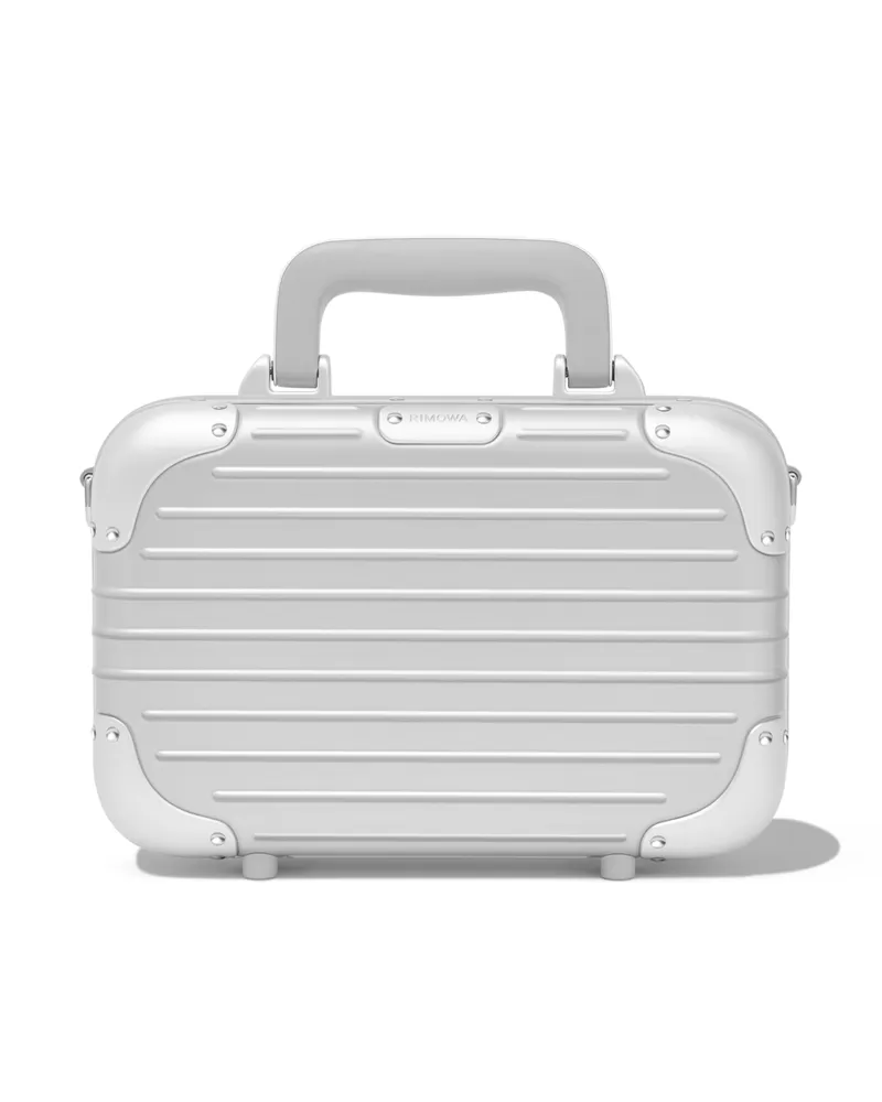 Rimowa Original Bag - Aluminium Umhängetasche 19 in Silber Silber