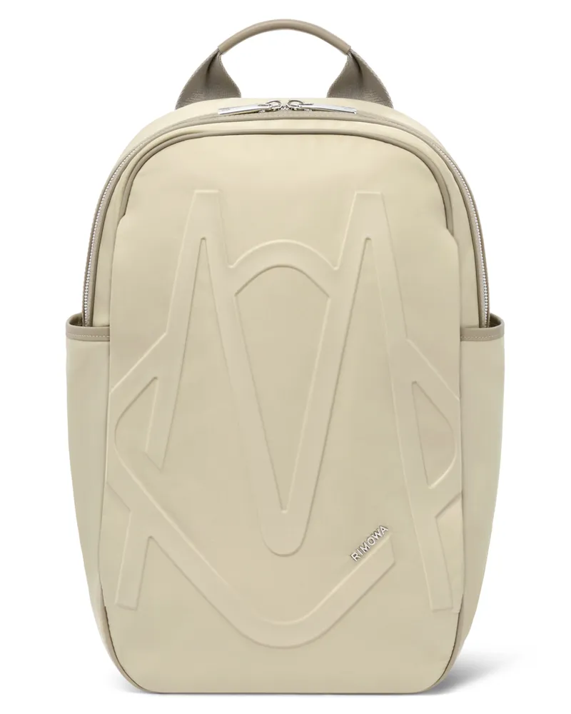 Rimowa Signature - Nylon Backpack Medium in Sand Beige Sand