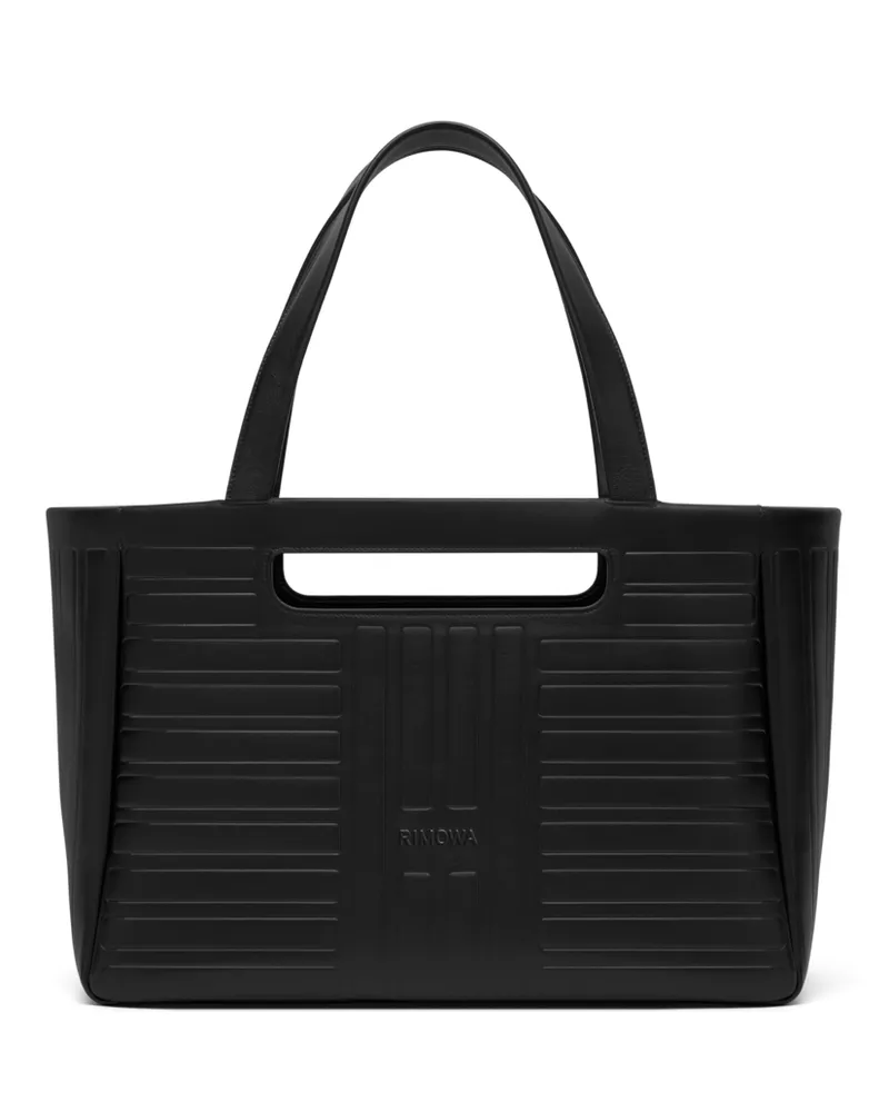 Rimowa Groove - Leder Shopping Bag in Schwarz Schwarz
