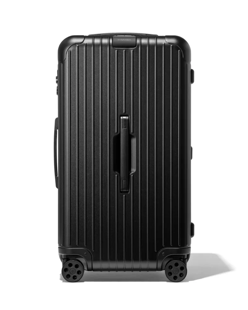 Rimowa Essential Trunk Großer Koffer in Schwarz matt Schwarz