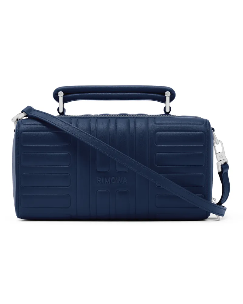 Rimowa Groove - Leder Kleine Umhängetasche in Ink Blue Ink