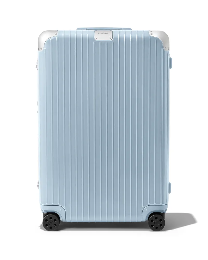 Rimowa Hybrid Trunk Plus Großer Koffer in Sky Blau - Polycarbonat Sky