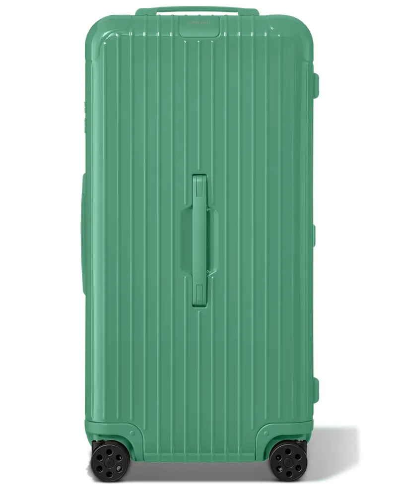 Rimowa Essential Trunk Plus Großer Koffer in Verde Grün - Polycarbonat Verde
