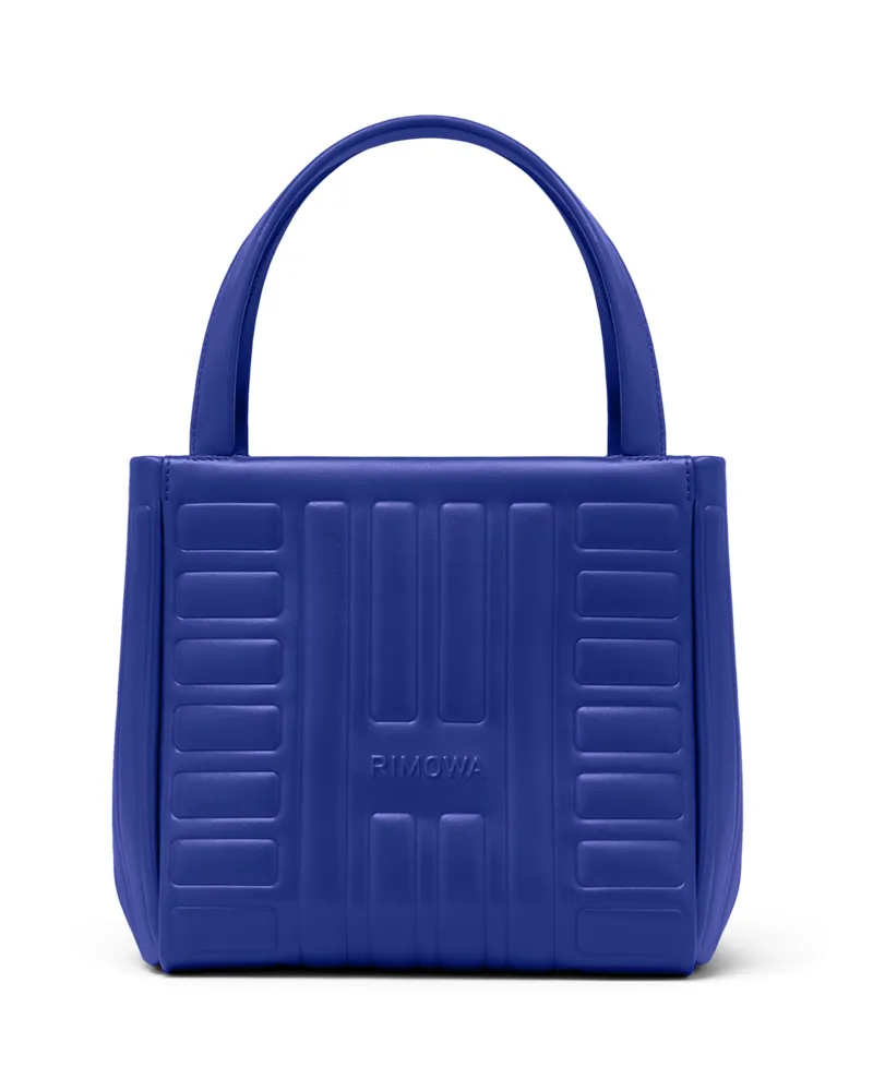 Rimowa Groove - Leder Mini-Shopper in Ultramarine Blau Ultramarine