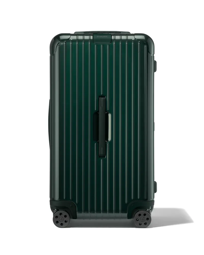 Rimowa Essential Trunk Plus Großer Koffer in Grüner Glanz - Polycarbonat Grüner