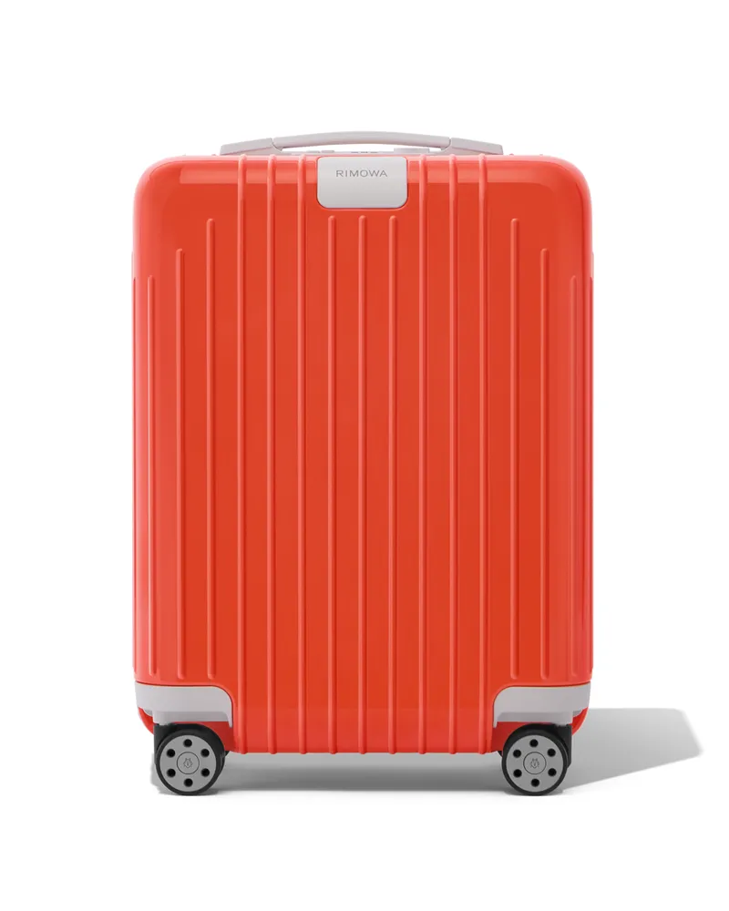 Rimowa Essential Lite Cabin U - Kids Edition Koffer in Glänzendes Starfish Orange - Polycarbonat Glänzendes