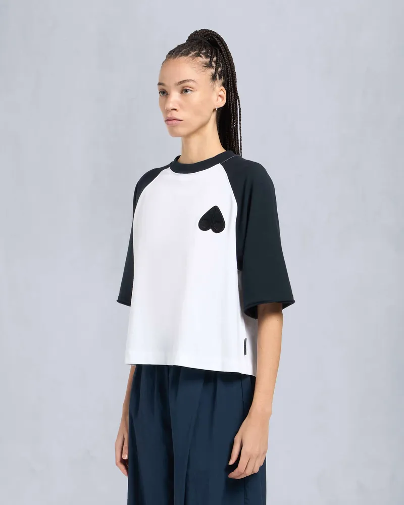Moose Knuckles FEEL GOOD LOST T-SHIRT-MILCHSTRASSE / MARINEBLAU Milchstrasse