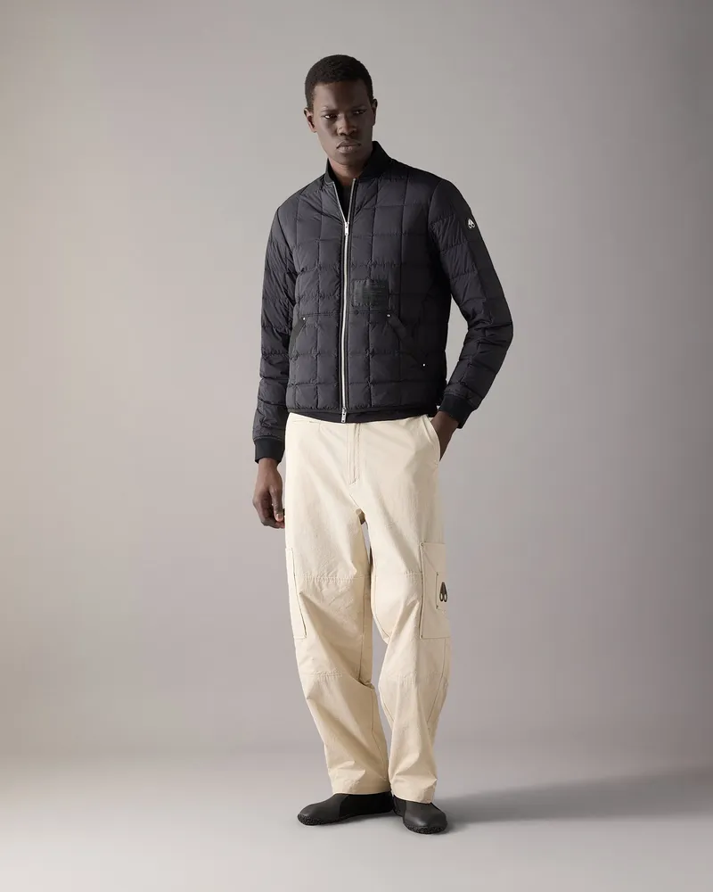 Moose Knuckles Transit Liner Bomberjacke Schwarz