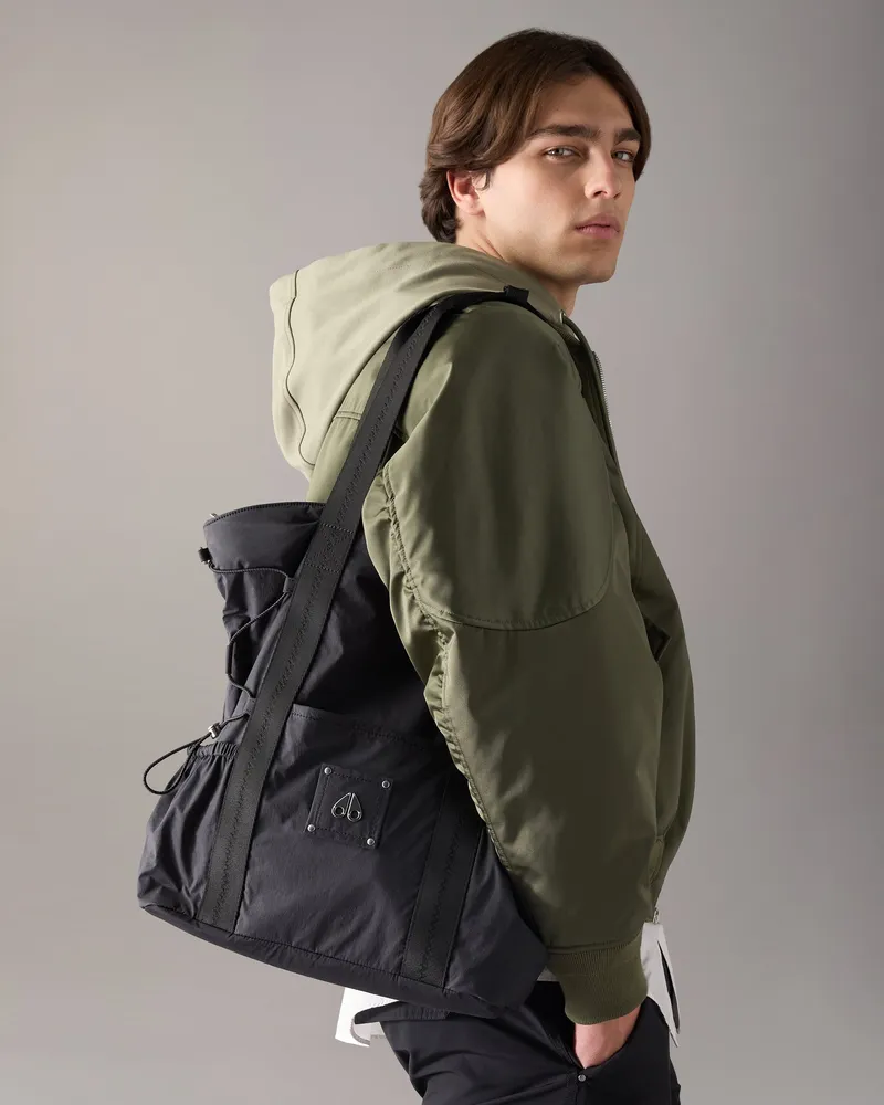 Moose Knuckles Parachute Tote Bag Schwarz
