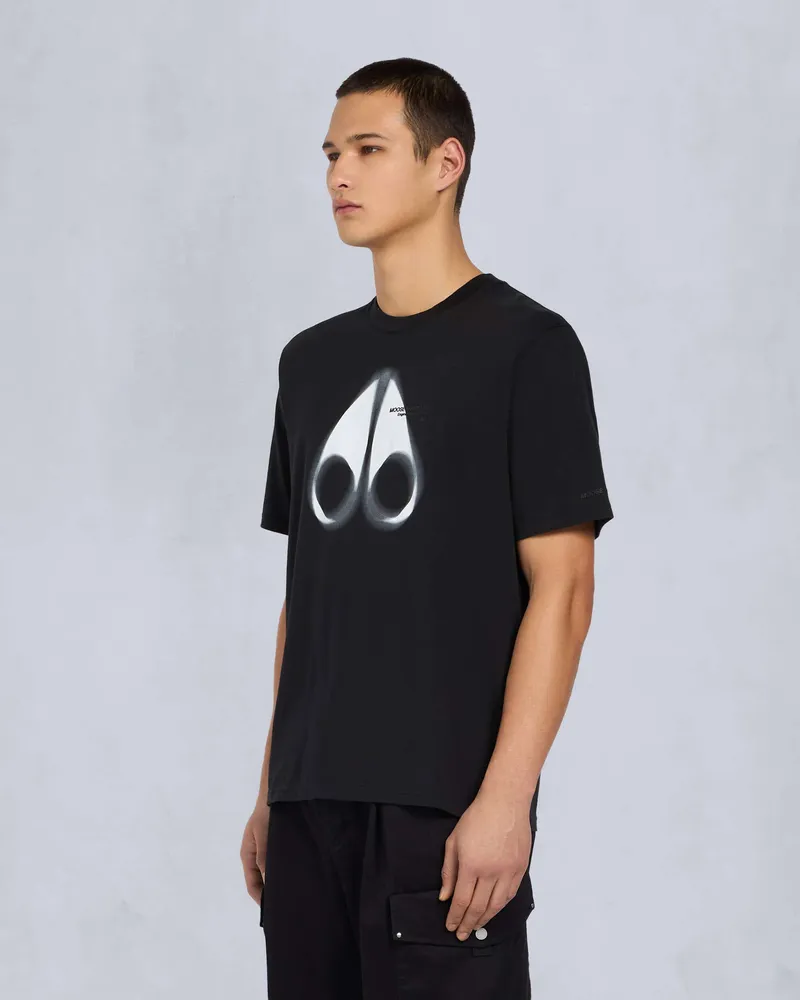 Moose Knuckles MAURICE T-SHIRT-Schwarz Schwarz