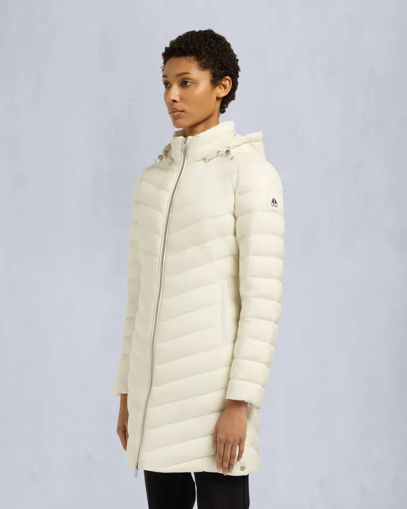Moose Knuckles DALLY AIR DOWN PARKA-Plaster Plaster