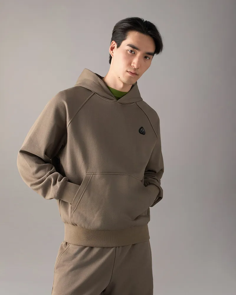 Moose Knuckles Yul Hoodie Aschgrau