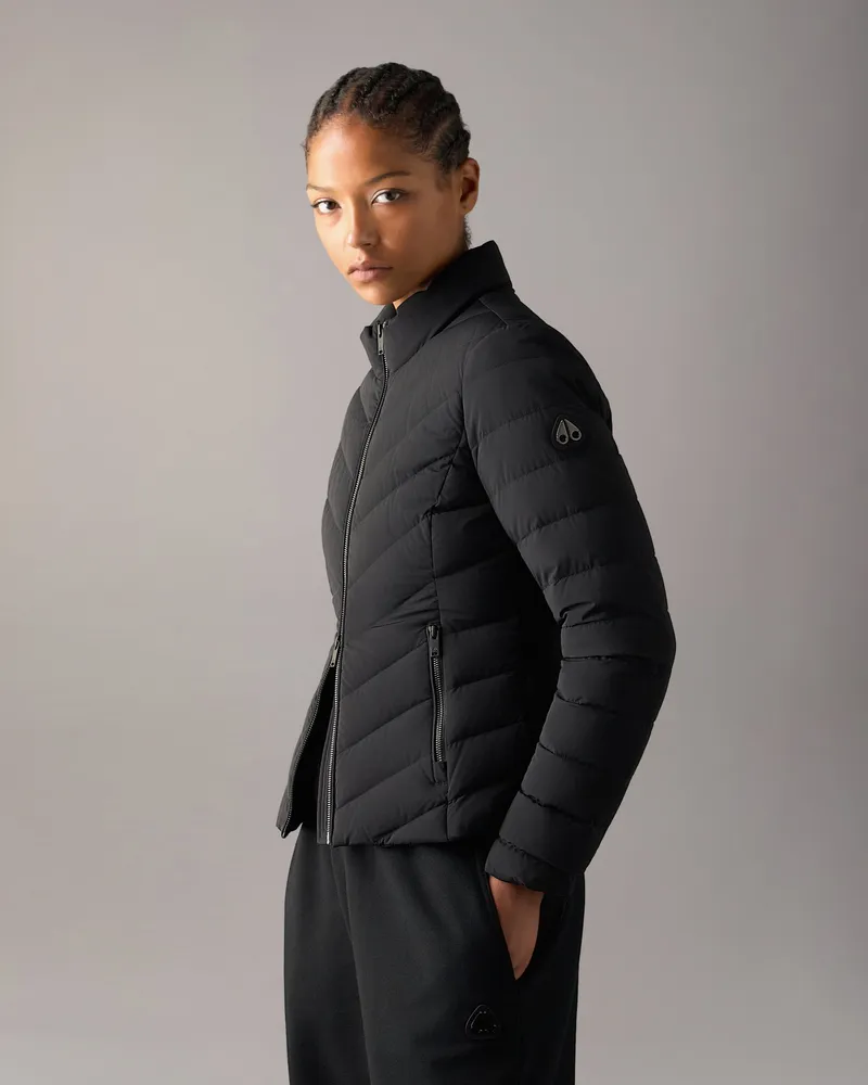 Moose Knuckles Elora Daunenjacke Für Damen Schwarz