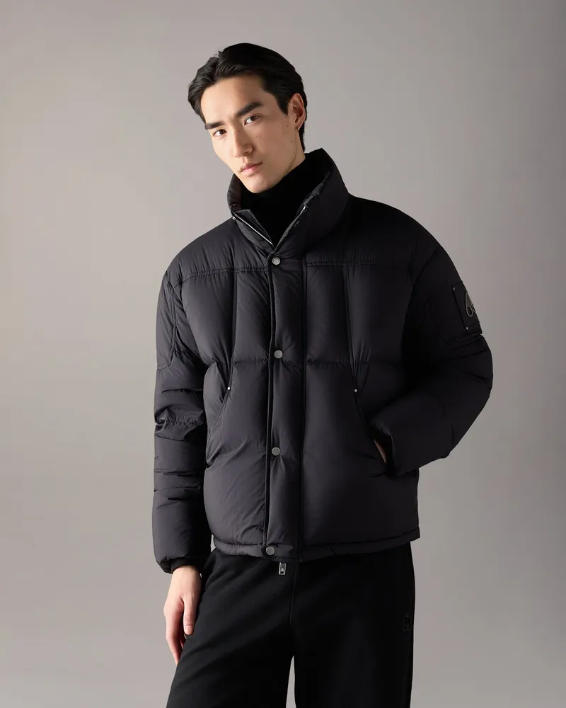 Moose Knuckles Everest Daunenjacke - Farbe: Schwarz - Für Herren Schwarz
