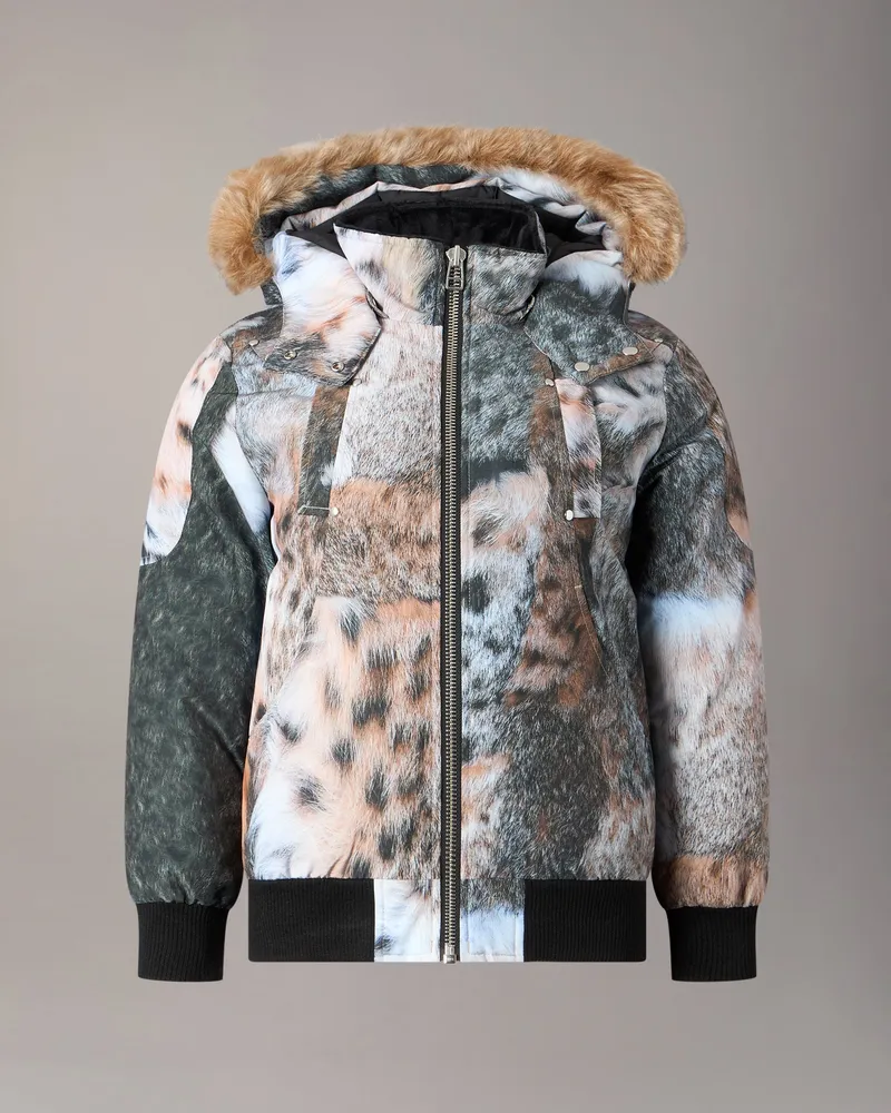 Moose Knuckles Original Daunen-bomberjacke Für Kinder - Farbe: Wildbronze Wildbronze
